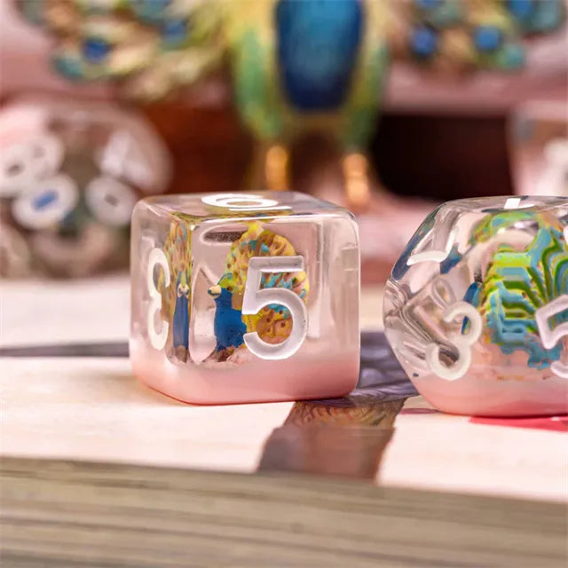 Peacock 7pcs Dice Set | Gear Gaming Fayetteville