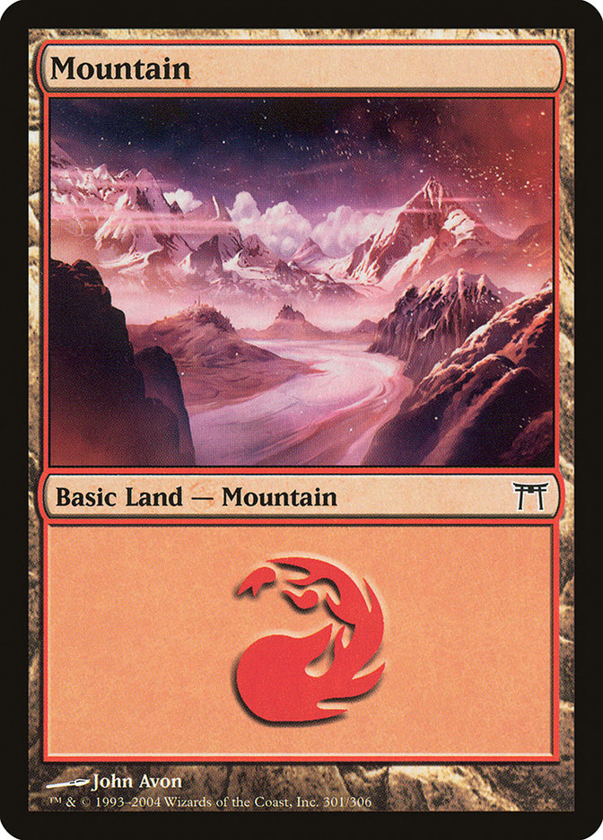 Mountain (301) [Champions of Kamigawa] | Gear Gaming Fayetteville