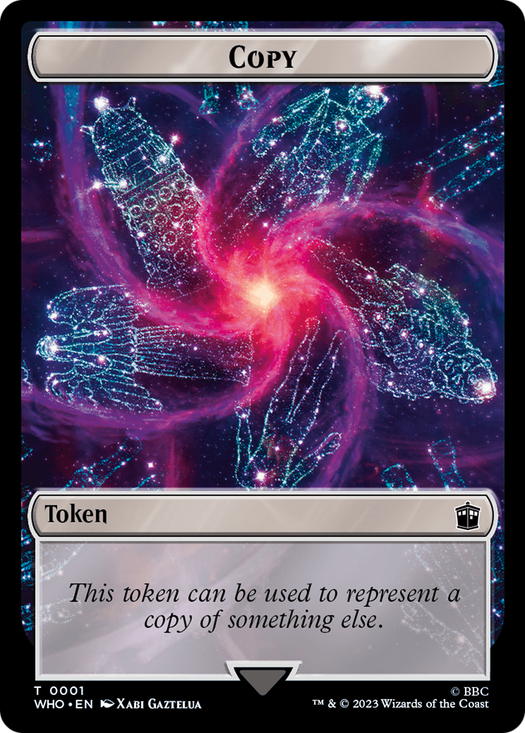 Copy // Soldier Double-Sided Token [Doctor Who Tokens] | Gear Gaming Fayetteville