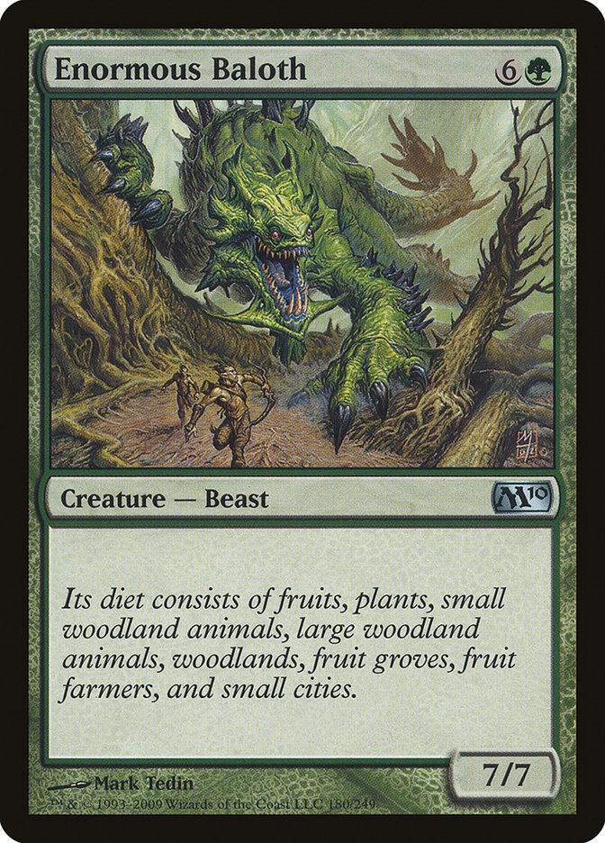 Enormous Baloth [Magic 2010] | Gear Gaming Fayetteville