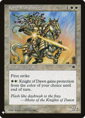 Knight of Dawn [Mystery Booster] | Gear Gaming Fayetteville