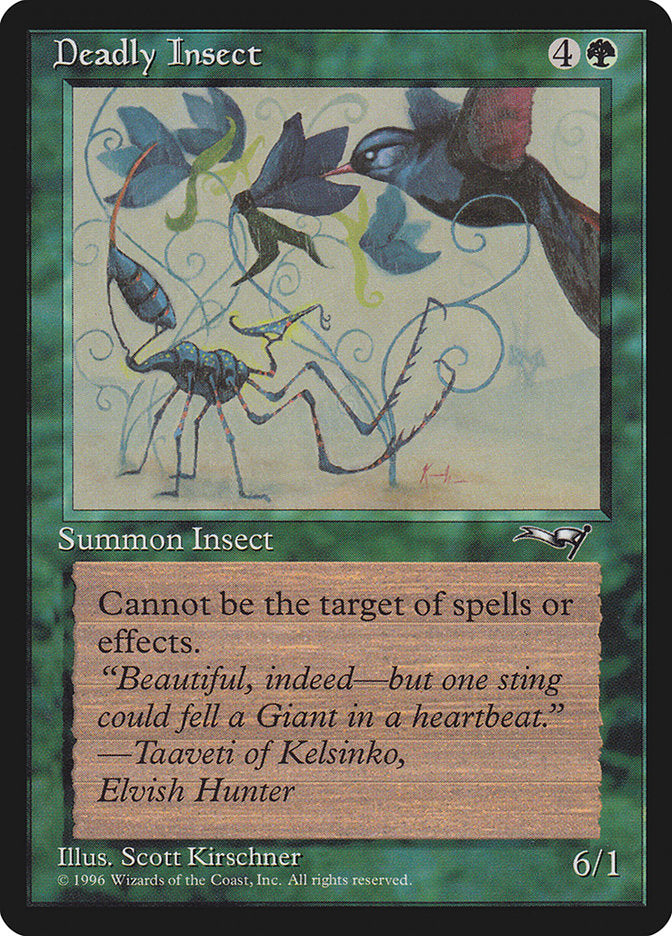 Deadly Insect (Bird Art) [Alliances] | Gear Gaming Fayetteville