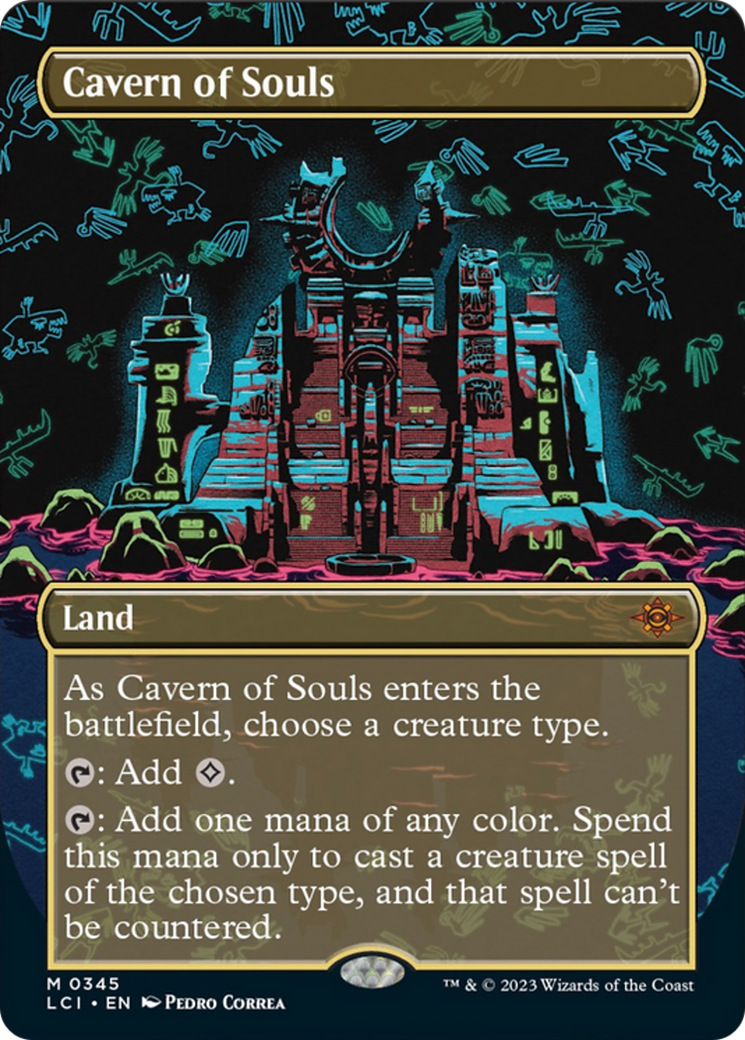 Cavern of Souls (0345) (Borderless) [The Lost Caverns of Ixalan] | Gear Gaming Fayetteville