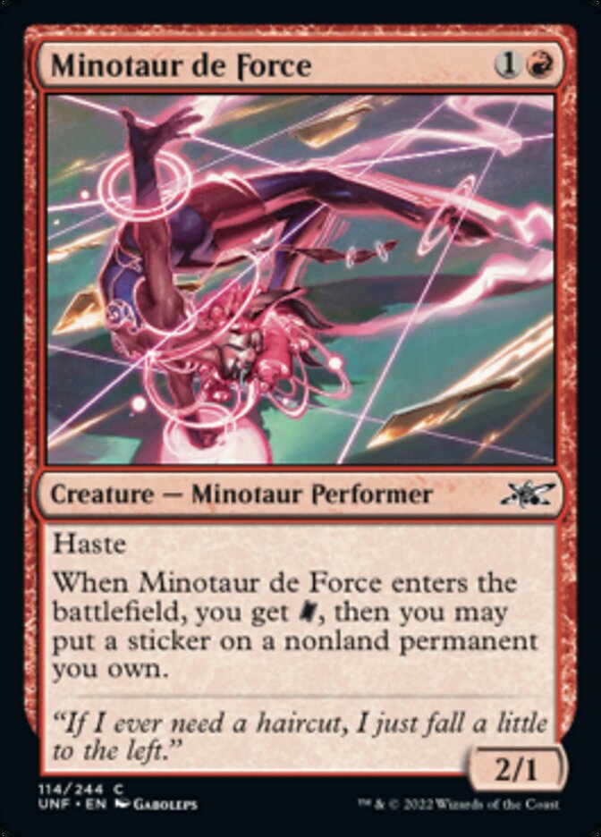 Minotaur de Force [Unfinity] | Gear Gaming Fayetteville