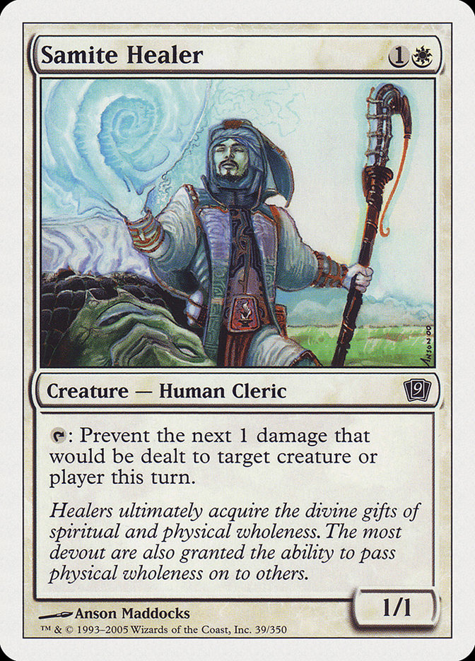 Samite Healer [Ninth Edition] | Gear Gaming Fayetteville