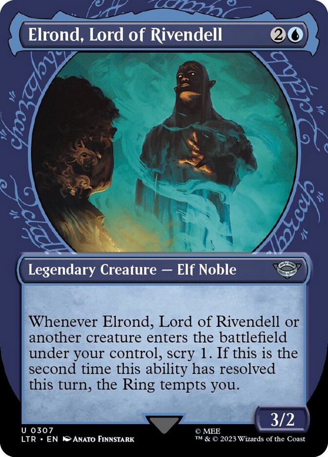 Elrond, Lord of Rivendell (Showcase Ring Frame) [The Lord of the Rings: Tales of Middle-Earth] | Gear Gaming Fayetteville