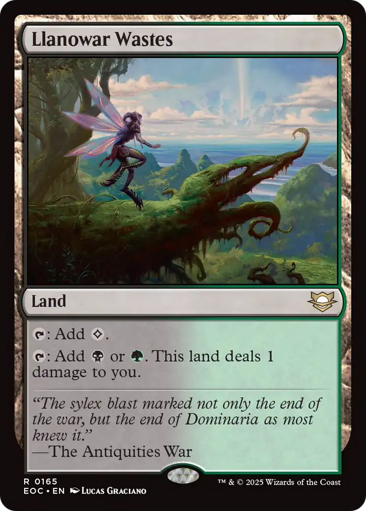Llanowar Wastes [Edge of Eternities Commander] | Gear Gaming Fayetteville