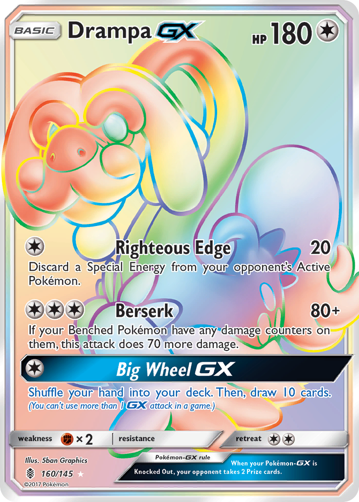 Drampa GX (160/145) [Sun & Moon: Guardians Rising] | Gear Gaming Fayetteville