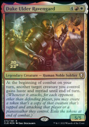 Duke Ulder Ravengard [Commander Legends: Battle for Baldur's Gate Prerelease Promos] | Gear Gaming Fayetteville