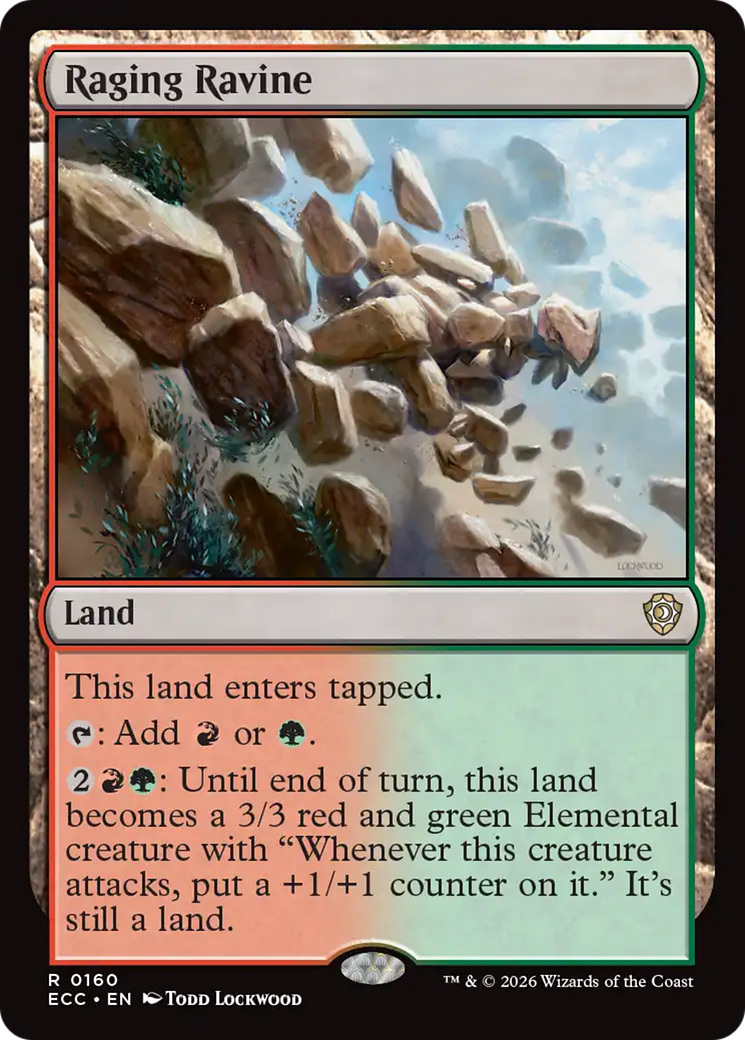 Raging Ravine [Lorwyn Eclipsed Commander] | Gear Gaming Fayetteville