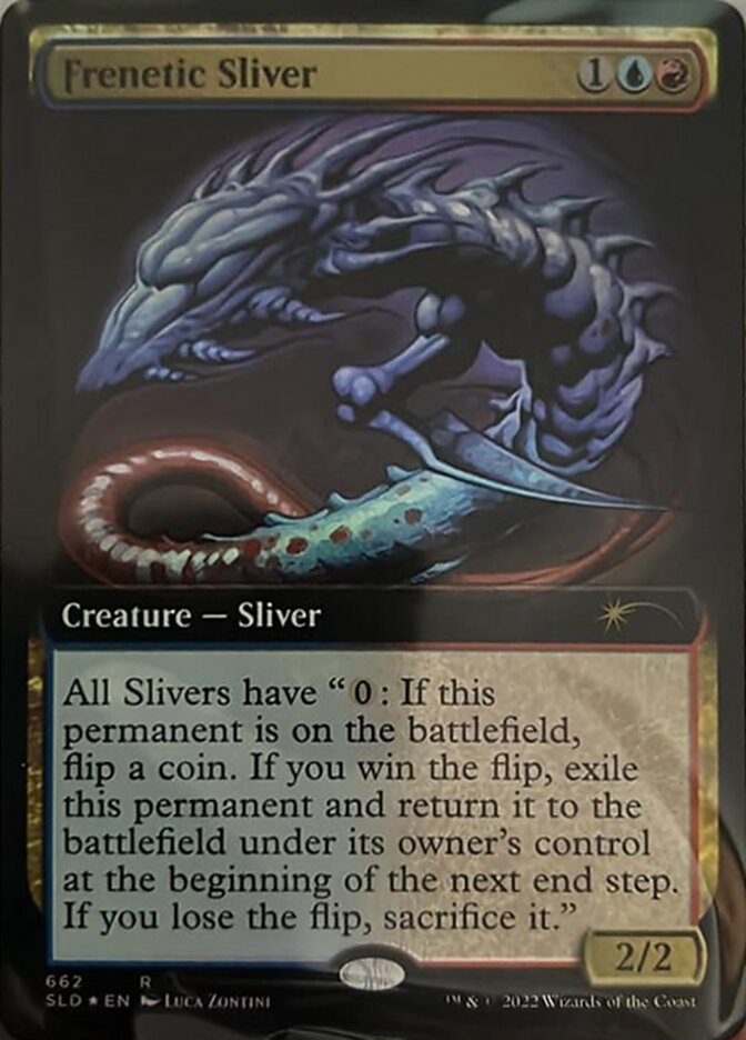 Frenetic Sliver (Extended Art) [Secret Lair Drop Promos] | Gear Gaming Fayetteville