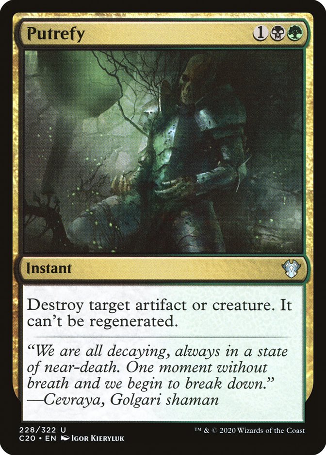 Putrefy [Commander 2020] | Gear Gaming Fayetteville