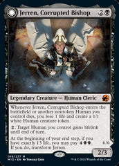 Jerren, Corrupted Bishop // Ormendahl, the Corrupted [Innistrad: Midnight Hunt] | Gear Gaming Fayetteville
