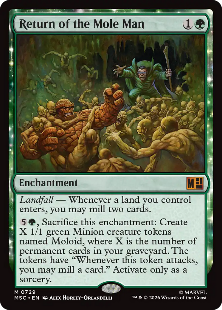 Return of the Mole Man [Marvel Super Heroes Commander] | Gear Gaming Fayetteville