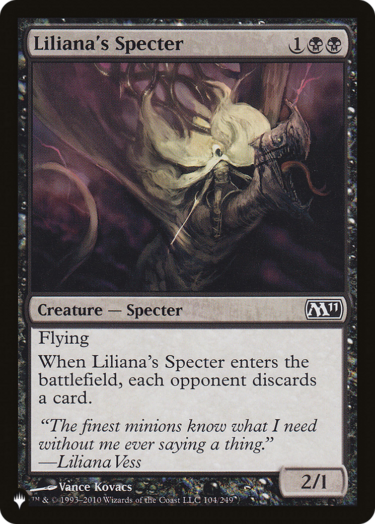 Liliana's Specter [The List Reprints] | Gear Gaming Fayetteville