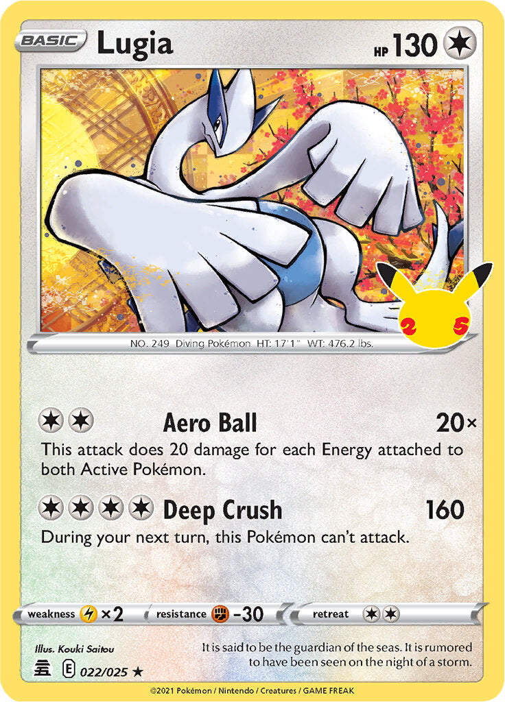 Lugia (022/025) [Celebrations: 25th Anniversary] | Gear Gaming Fayetteville