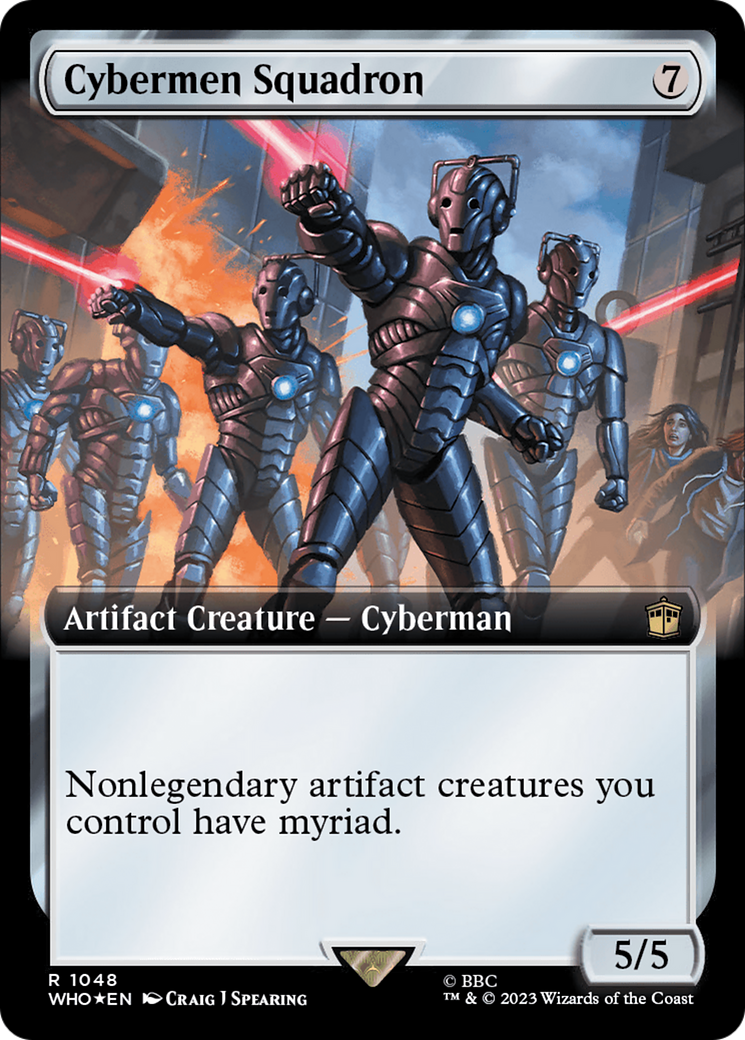 Cybermen Squadron (Extended Art) (Surge Foil) [Doctor Who] | Gear Gaming Fayetteville