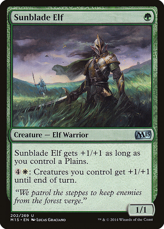 Sunblade Elf [Magic 2015] | Gear Gaming Fayetteville