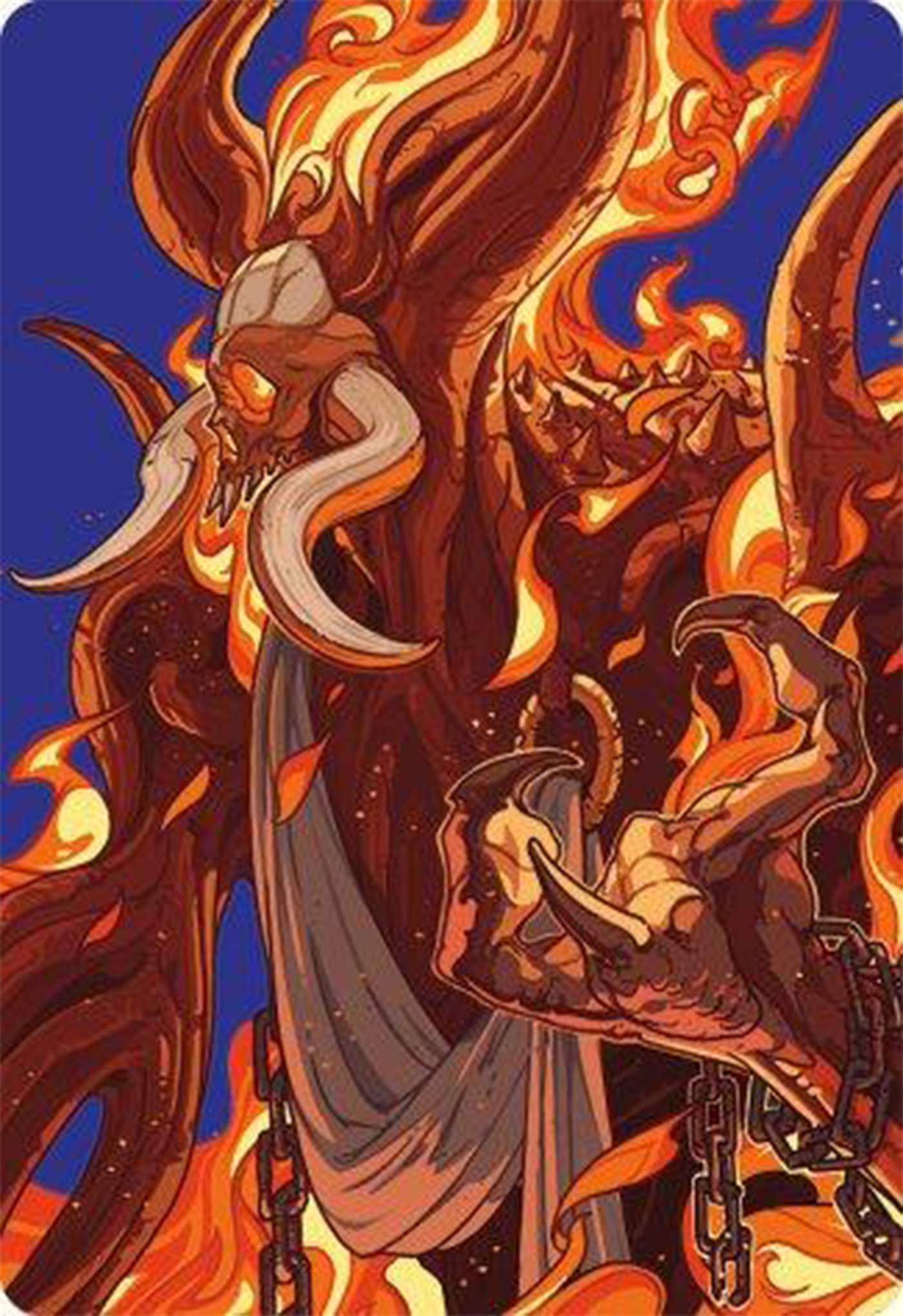 Phlage, Titan of Fire's Fury Art Card [Modern Horizons 3 Art Series] | Gear Gaming Fayetteville