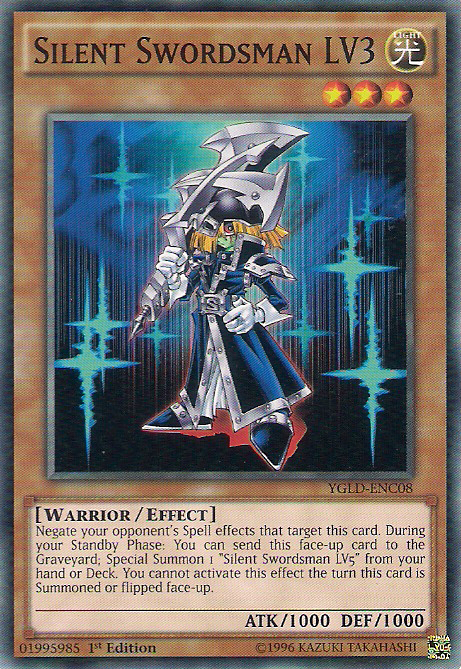 Silent Swordsman LV3 [YGLD-ENC08] Common | Gear Gaming Fayetteville