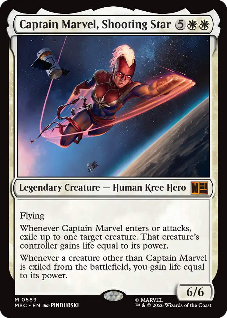Captain Marvel, Shooting Star [Marvel Super Heroes Commander] | Gear Gaming Fayetteville