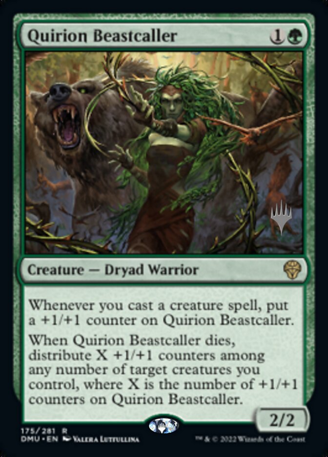 Quirion Beastcaller (Promo Pack) [Dominaria United Promos] | Gear Gaming Fayetteville