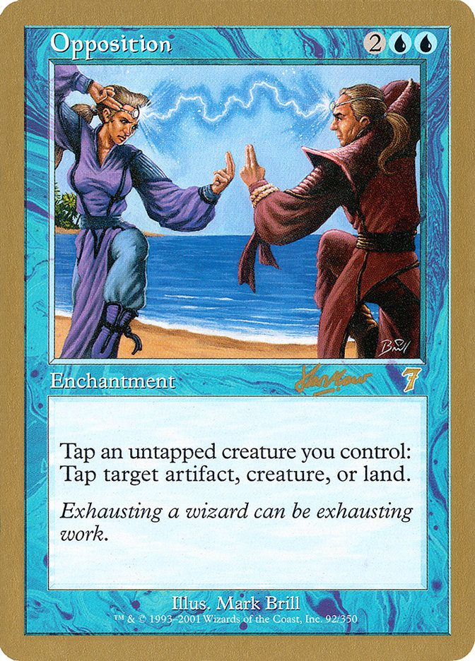 Opposition (Sim Han How) [World Championship Decks 2002] | Gear Gaming Fayetteville