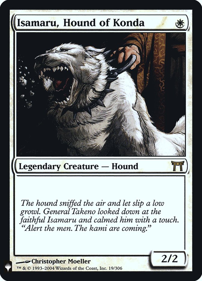 Isamaru, Hound of Konda [Mystery Booster] | Gear Gaming Fayetteville