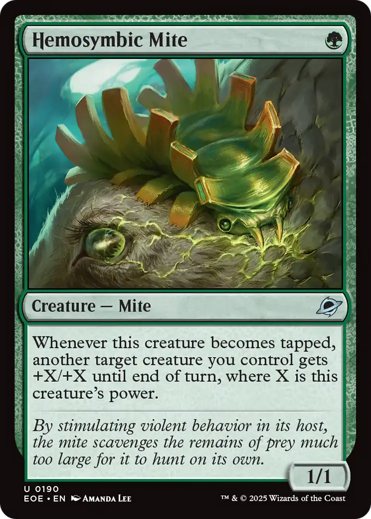 Hemosymbic Mite [Edge of Eternities] | Gear Gaming Fayetteville