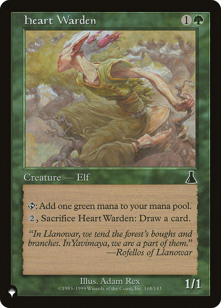 Heart Warden [The List Reprints] | Gear Gaming Fayetteville