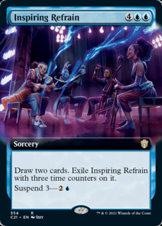 Inspiring Refrain (Extended Art) [Commander 2021] | Gear Gaming Fayetteville