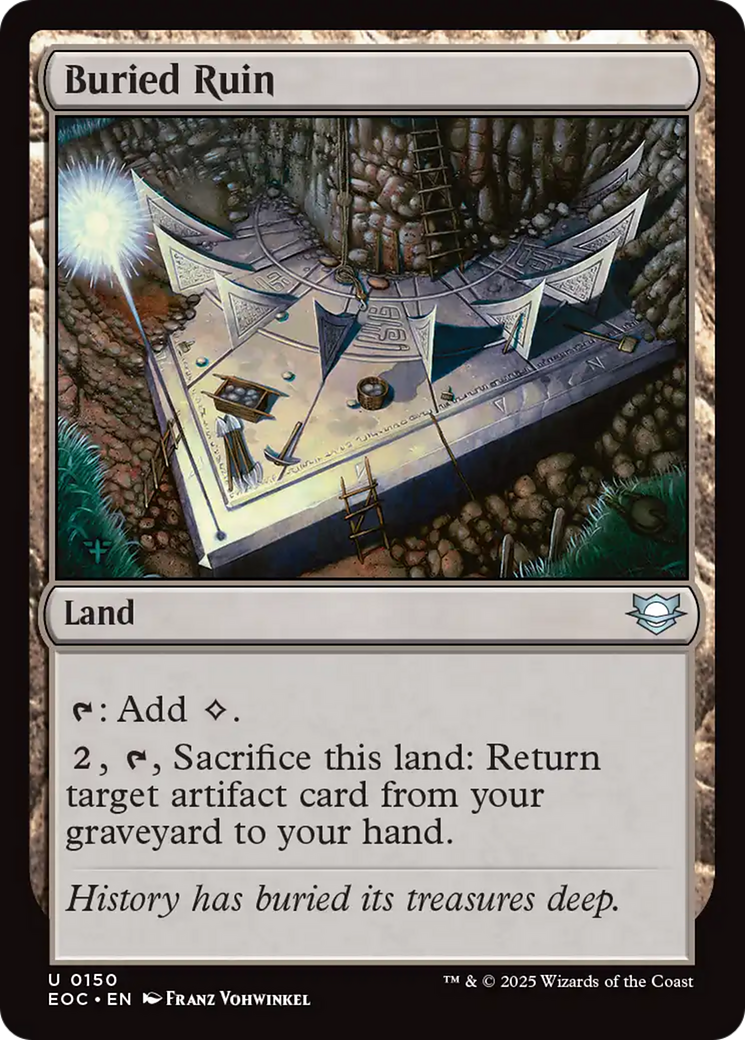 Buried Ruin [Edge of Eternities Commander] | Gear Gaming Fayetteville