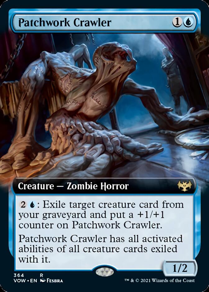 Patchwork Crawler (Extended Art) [Innistrad: Crimson Vow] | Gear Gaming Fayetteville