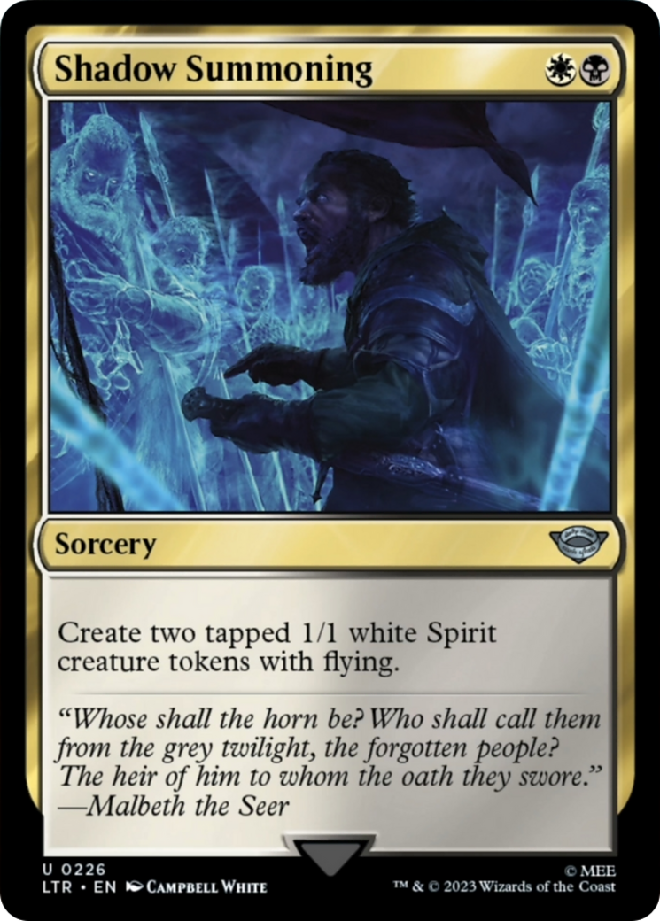 Shadow Summoning [The Lord of the Rings: Tales of Middle-Earth] | Gear Gaming Fayetteville