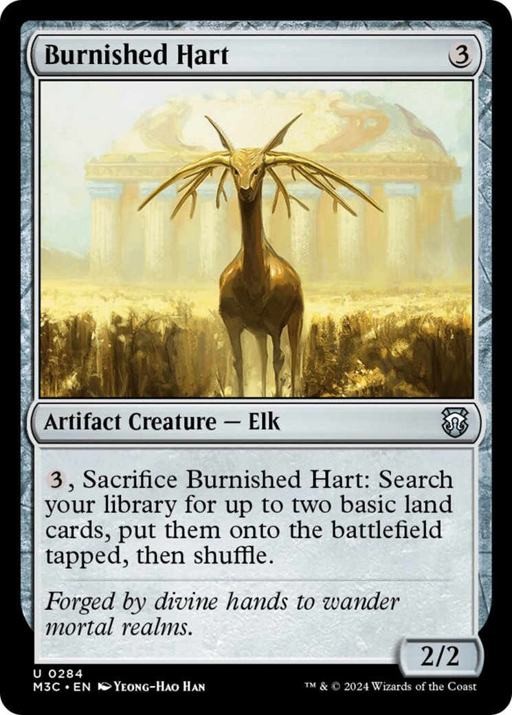 Burnished Hart (Ripple Foil) [Modern Horizons 3 Commander] | Gear Gaming Fayetteville