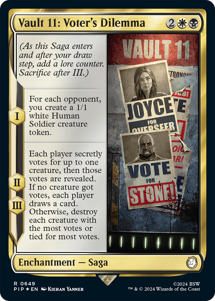 Vault 11: Voter's Dilemna (Surge Foil) [Fallout] | Gear Gaming Fayetteville