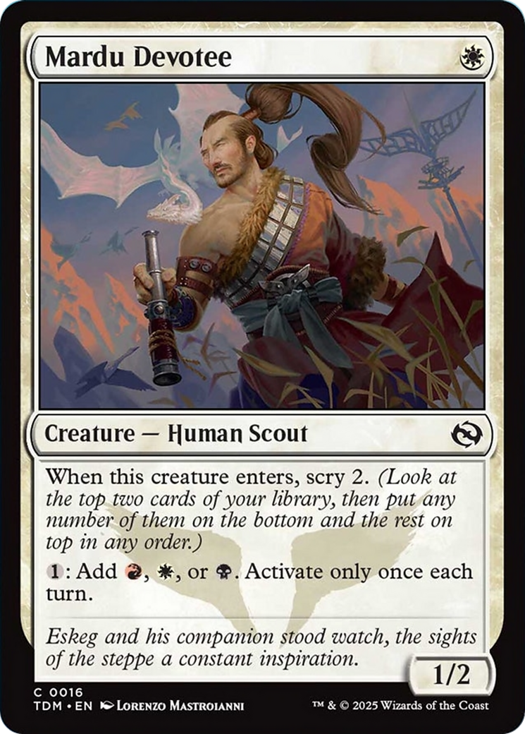 Mardu Devotee [Tarkir: Dragonstorm] | Gear Gaming Fayetteville