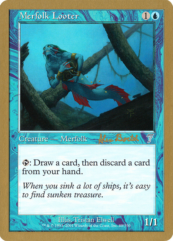 Merfolk Looter (Alex Borteh) [World Championship Decks 2001] | Gear Gaming Fayetteville