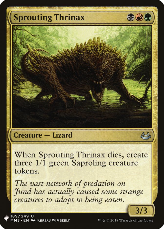 Sprouting Thrinax [Mystery Booster] | Gear Gaming Fayetteville