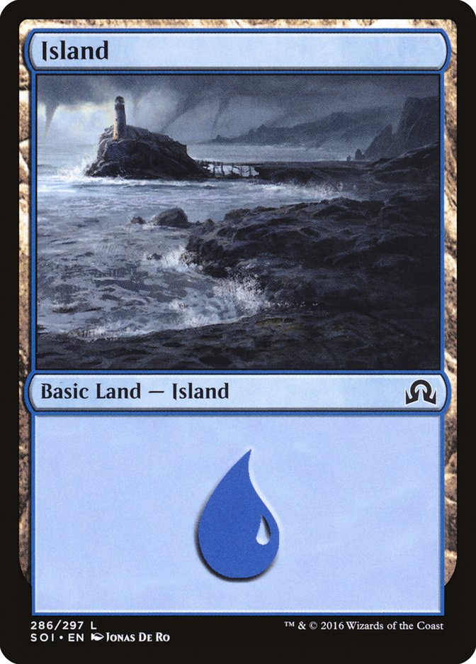 Island (286) [Shadows over Innistrad] | Gear Gaming Fayetteville