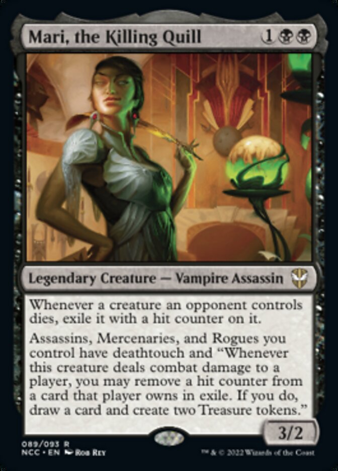 Mari, the Killing Quill [Streets of New Capenna Commander] | Gear Gaming Fayetteville