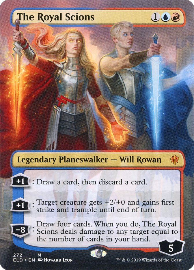The Royal Scions (Borderless) [Throne of Eldraine] | Gear Gaming Fayetteville