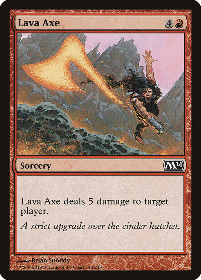 Lava Axe [Magic 2014] | Gear Gaming Fayetteville