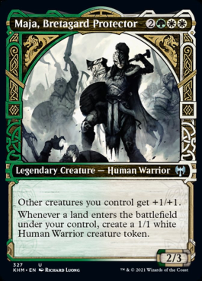 Maja, Bretagard Protector (Showcase) [Kaldheim] | Gear Gaming Fayetteville