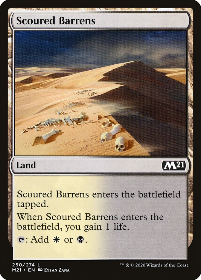 Scoured Barrens [Core Set 2021] | Gear Gaming Fayetteville