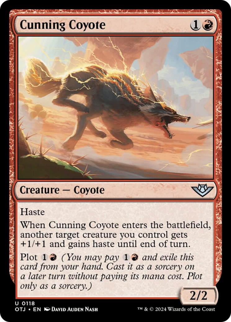 Cunning Coyote [Outlaws of Thunder Junction] | Gear Gaming Fayetteville