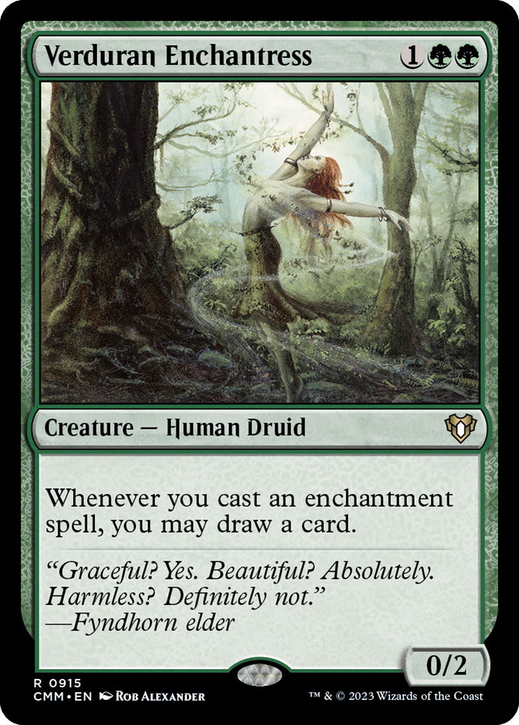 Verduran Enchantress [Commander Masters] | Gear Gaming Fayetteville