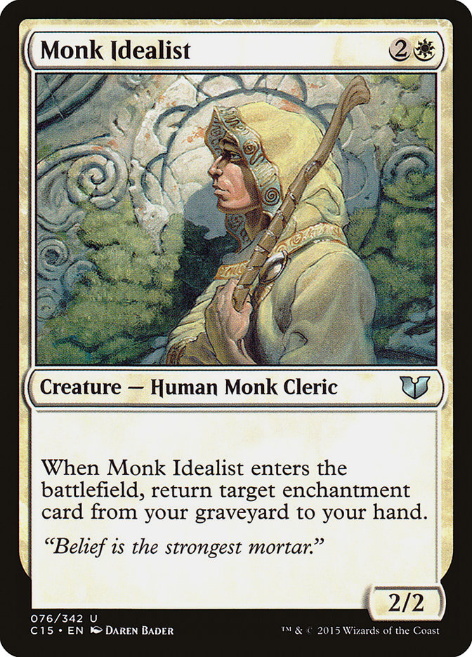 Monk Idealist [Commander 2015] | Gear Gaming Fayetteville