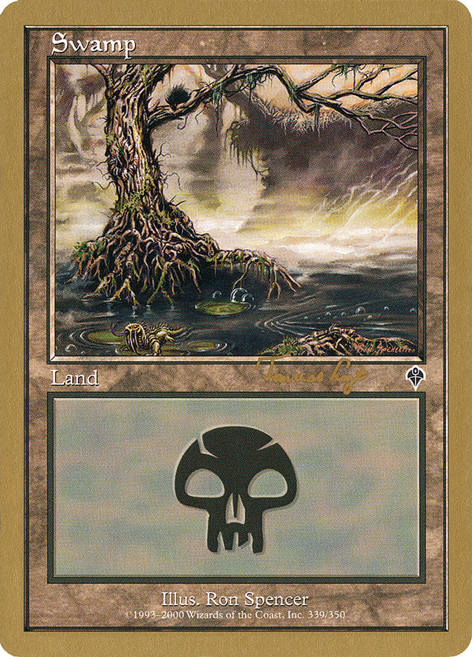 Swamp (tvdl339) (Tom van de Logt) [World Championship Decks 2001] | Gear Gaming Fayetteville