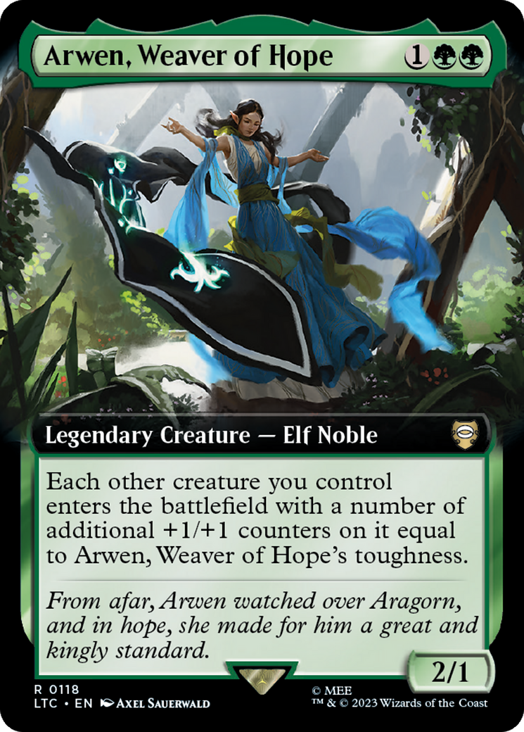 Arwen, Weaver of Hope (Extended Art) [The Lord of the Rings: Tales of Middle-Earth Commander] | Gear Gaming Fayetteville